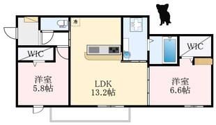 raffinato金剛の物件間取画像